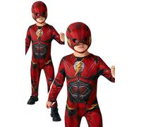 Flash Disfraz Liga de la Justicia Niños Superhéroe Dc Comics Disfraz Infantil