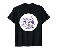 Disfraz de Flor Silvestre de Lavanda Feliz Camiseta