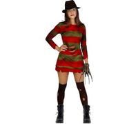 Disfraz de Freddy Krueger mujer XL Pesadilla en Elm Street