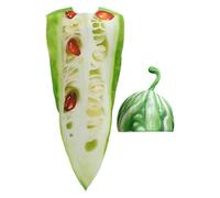 Disfraz de Fruta para Halloween | Disfraz de Verduras y Frutas para Halloween | Traje Divertido para Fiestas Carnaval Cumpleaños Sesión de Fotos Eventos Escolares | Mujeres Hombres y Adolescentes