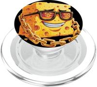 Disfraz de Gafas de Sol Dollar con Aspecto de Queso Rico PopSockets PopGrip para MagSafe