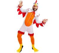 Disfraz de gallina para adulto S-M