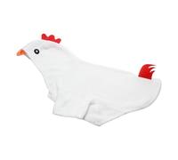 Disfraz de gallina para perros - Divertida ropa de pie para Halloween | Lindos trajes de Halloween | Perros pequeños disfraces de Acción de Gracias Traje para cachorros medianos Juego de rol viaje a