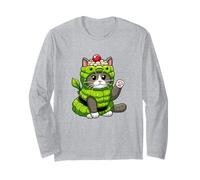 Disfraz de Gato Wasabi Divertido Anime de Sushi Cosplay Manga Larga