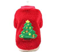 Disfraz de gato y perro para Navidad, suéter cálido y divertido de invierno compatible con perros pequeños y gatitos, ropa para mascotas, ve