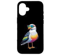 Disfraz de gaviota para verano y aves marinas, gaviota de arenque marino Carcasa para iPhone 16