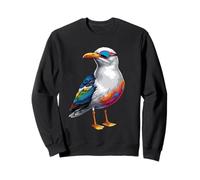 Disfraz de gaviota para verano y aves marinas, gaviota de arenque marino Sudadera