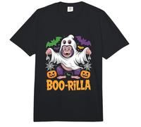 Disfraz de Gorila Espeluznante Boo-Rilla Comfort Colors Adult Heavyweight T-Shirt