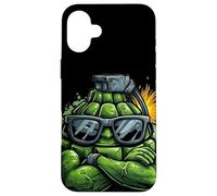 Disfraz de Granada de Dibujos Animados Militar Genial para los Amantes de Las Bombas Carcasa para iPhone 16 Plus