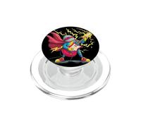 Disfraz de Guitarra eléctrica de Rock con héroe Genial en Capa PopSockets PopGrip para MagSafe