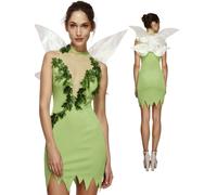 Disfraz De Hada Mágica Tinker Para Mujeres Adultas Fantasía Reino Unido 8-18