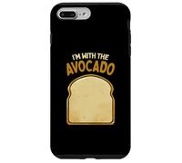 Disfraz de Halloween a juego con texto en inglés "I'm with the Avocado Toast" Carcasa para iPhone 7 Plus/8 Plus