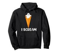 Disfraz de Halloween con Texto en inglés I Scream Sudadera con Capucha