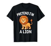 Disfraz de Halloween de Finge Que Soy un león Disfraces de l Camiseta