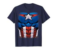 Disfraz de Halloween de los Vengadores de Capitán América de Marvel Camiseta
