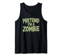 Disfraz de Halloween de Pretend I'm A Zombie Camiseta sin Mangas