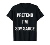 Disfraz de Halloween de Pretend I'm Soy Sauce Lazy Easy Camiseta