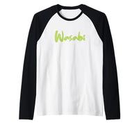 Disfraz de Halloween de Wasabi con Camiseta Divertida de simulación de Que Soy Wasabi Camiseta Manga Raglan