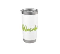Disfraz de Halloween de WASABI con camiseta divertida de simulación de que soy WASABI Vaso térmico de acero inoxidable de doble pared