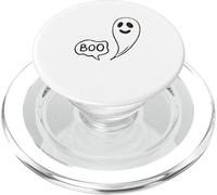 Disfraz de Halloween del Día de los Muertos Boo Scary Ghost Joke PopSockets PopGrip para MagSafe
