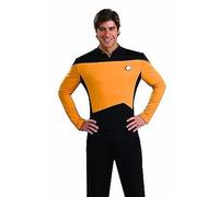 Disfraz De Halloween Deluxe TNG Star Trek Amarillo 888980