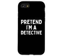 Disfraz de Halloween Divertido de fingir Que Soy un Detective Carcasa para iPhone SE (2020) / 7/8