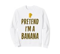 Disfraz de Halloween Divertido Simple y fácil de fingir Que Soy un plátano Sudadera