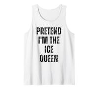 Disfraz de Halloween Divertido y fácil de fingir Que Soy la Reina de Camiseta sin Mangas