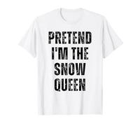 Disfraz de Halloween Divertido y fácil de Hacer tú Mismo con la Reina de Las Camiseta