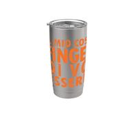 Disfraz de Halloween: Fingendo di Voler Essere Qui - Italiano Vaso térmico de acero inoxidable de doble pared
