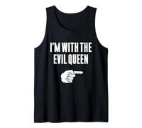 Disfraz de Halloween I'm with The Evil Queen Camiseta sin Mangas