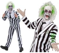 Disfraz De Halloween Licenciado De Hombre Beetlejuice Por Smiffys