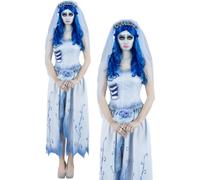 Disfraz De Halloween Para Adultos De Emily La Novia Cadáver Licenciado