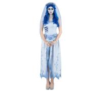 Disfraz De Halloween Para Adultos De Emily La Novia Cadáver Licenciado