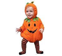 Disfraz De Halloween para Bebé NiñO NiñA Calabaza NiñOs NiñAs Bodies Bebe Unisex Y Ropa Mono Linda Pijama Mameluco