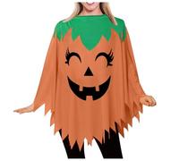 Disfraz de Halloween para cosplay 2025, capa de Halloween, cosplay, fiesta de escenario, disfraz de día festivo, capa de calabaza, dorado, A