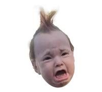 Disfraz de Halloween para cosplay de látex, disfraz de bebé punk para bromas, cosplay