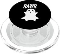 Disfraz de Halloween para el Día de los Muertos, Fantasma Rawr Aterrador PopSockets PopGrip para MagSafe