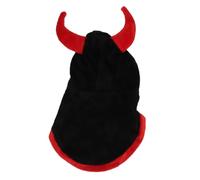 Disfraz de Halloween para Gato, cómoda y cómoda Capa de Diablo para Mascotas, para Vacaciones, Fiesta, poliéster Suave, Talla XS, Disfraz de Diablo para Mascotas