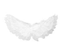 Disfraz de Halloween para Mascotas, Disfraz de Cachorro, Ángel Diablo, Accesorios para Fotos, Color Blanco S.