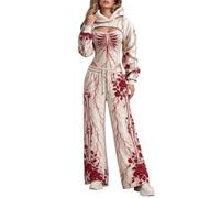 Disfraz de Halloween para mujer con estampado de salpicaduras de sangre: bo | Conjuntos De Running Mujer Chándales Jersey Sets Negras 2000 Impermeable Rosa Seamless Crop Pink Amarilla
