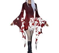 Disfraz De Halloween Para Mujer Disfraces Renacimiento Vestido Estilo Medieval Victoriano Corsé GóTico Demonio Adulto Carnaval Party
