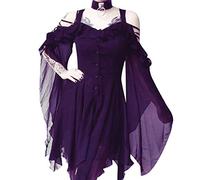 Disfraz De Halloween Para Mujer Disfraces Renacimiento Vestido Estilo Medieval Victoriano Corsé GóTico Adulto Vendaje
