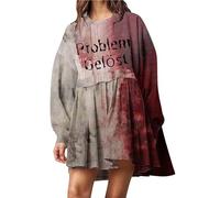 Disfraz De Halloween para Mujer Vestidos Medievales Renacentista Vestido GóTico Estilo Medieval Victoriano Bruja Fiesta Cosplay Ropa Divertido