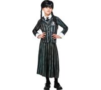 Disfraz De Halloween Para Niñas Uniforme Escolar Nevermore De Wednesday Addams