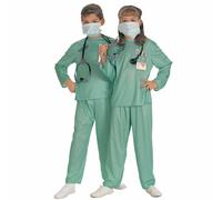 Disfraz De Halloween Para Niños De Enfermera ER Doctor Con Rubíes 881061