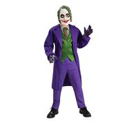 Disfraz De Halloween Para Niños Deluxe The Joker Villano De Batman + Máscara