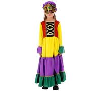 Disfraz de Halloween para niños, disfraz de carnaval con volantes para niñas y niños, fiesta de disfraz, espectáculo y juego de rol para 3 a 13 años, disfraz infantil Halloween