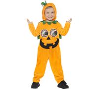Disfraz De Halloween Para Niños Pequeños Lindo Naranja Niños Niñas Nuevo