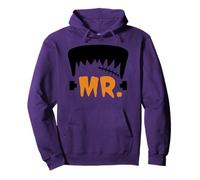 Disfraz de Halloween para Parejas de Mr. and Mrs. Frankenstein Sudadera con Capucha